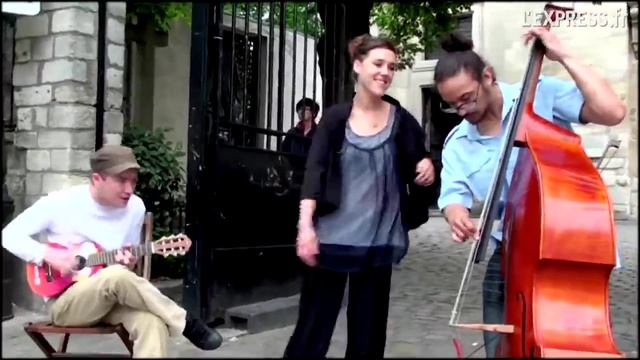 ZAZ "Je veux" acoustic street live смотреть онлайн