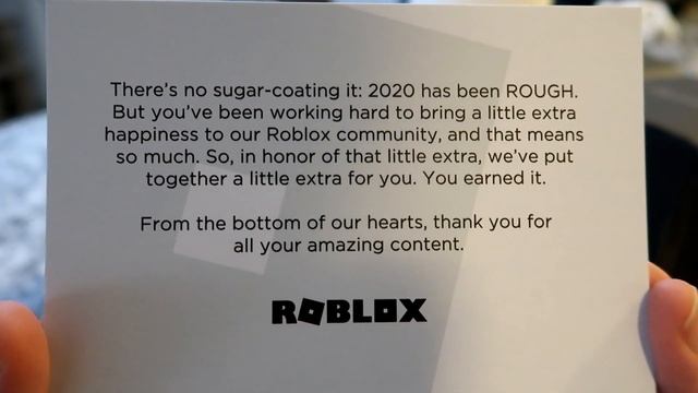 ROBLOX SENT ME A MYSTERY PACKAGE.. смотреть онлайн