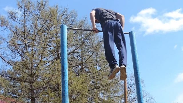 Подтягивания на Одной Руке, Выход Силой на Две, Передний Вис || Трансформация смотреть онлайн