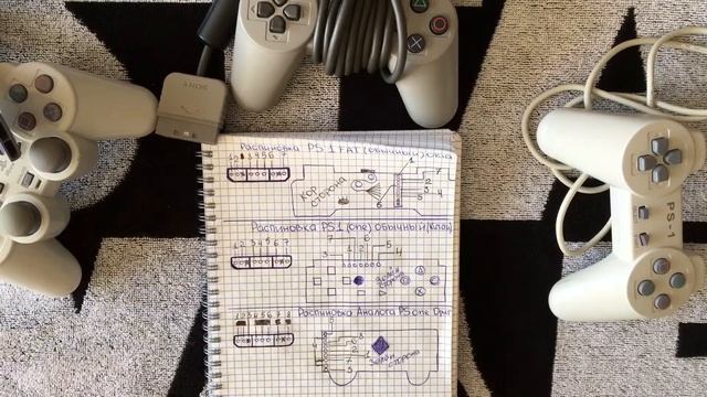 РЕМОНТ ДЖОЙСТИКА (ГЕЙМПАДА)PS1 ONE ,FAT. РАСПИНОВКА. смотреть онлайн