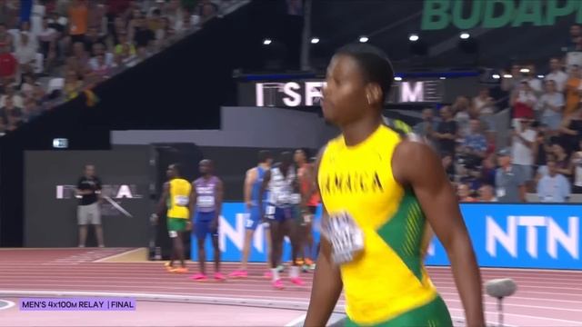 4x100m Men Final World Athletics Championships Budapest 2023 смотреть онлайн