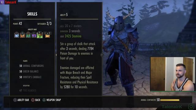 Chimera Build Video - (Stam Warden PvP Proc Build) Morrowind смотреть онлайн
