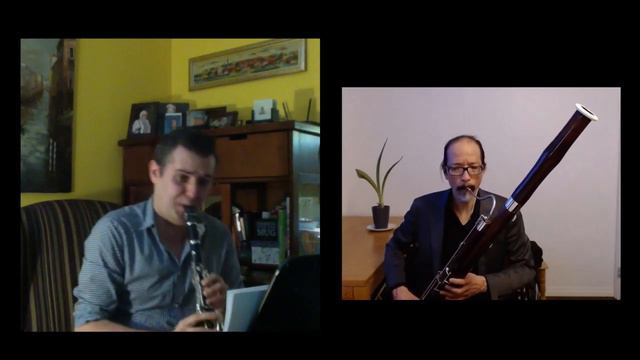 FIVE EXCHANGES for clarinet and bassoon by Christopher Weait. WORLD PREMIERE смотреть онлайн