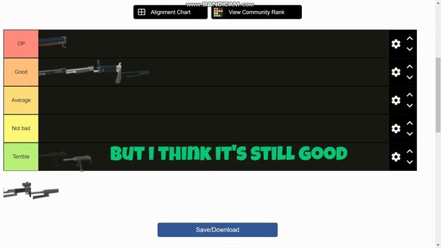 My BEST RATING TIER LIST of ALL Weapons!! | Part 1 (Roblox Project Lazarus) смотреть онлайн