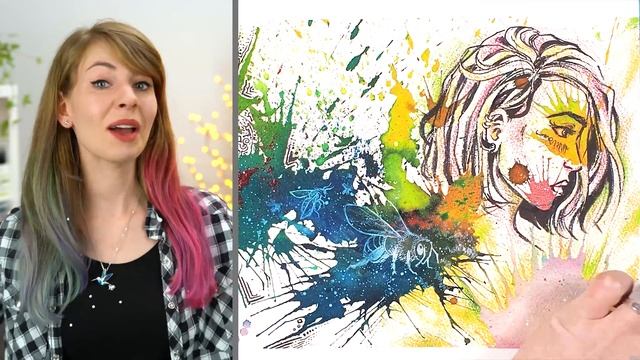 SPLASH PAINTING CHALLENGE смотреть онлайн