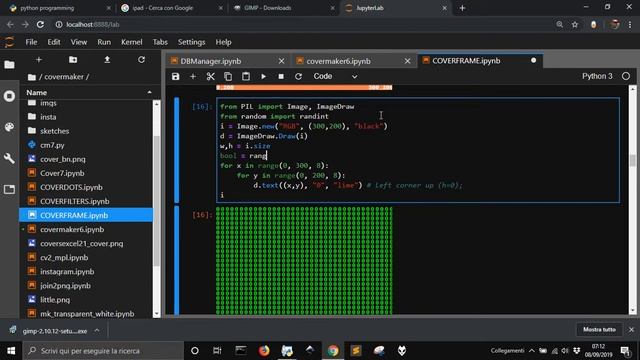 Make your own matrix wallpaper using Python code смотреть онлайн