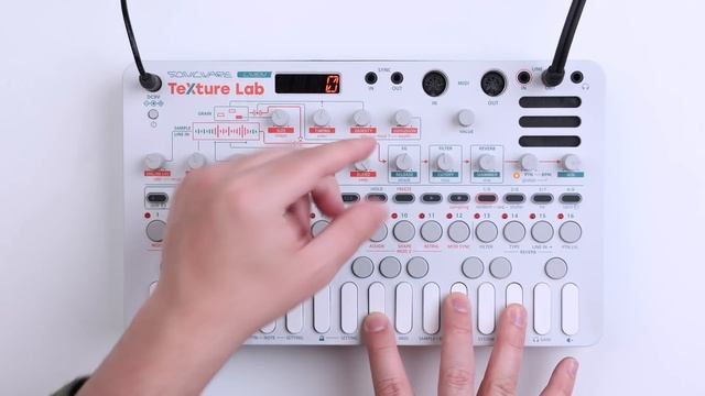 TEXTURE LAB – A Portable Granular Synth And FX Processor By Sonicware