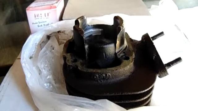 Проточили поршневую на скутер. смотреть онлайн