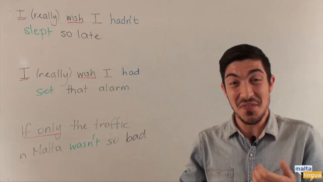 Regrets: I Wish & If Only - Free English Grammar Lesson B1+ (Intermediate) смотреть онлайн