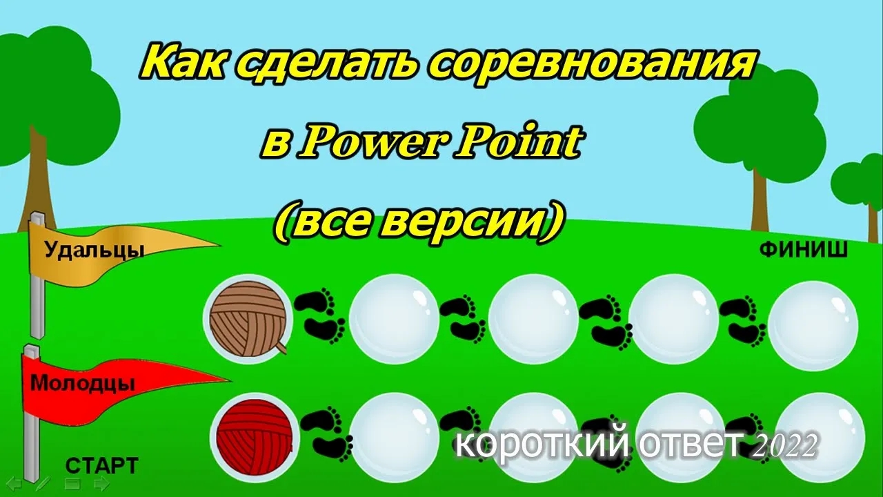 Как устроить соревнования в Power Point скачать смотреть онлайн