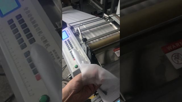 05 MTF cutting machine- cut pu film смотреть онлайн