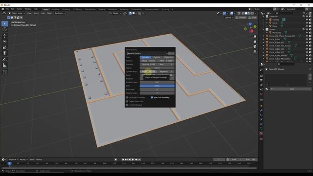 Easy Paneling, Screws, and Bolts in Blender with RANDOM FLOW! смотреть онлайн