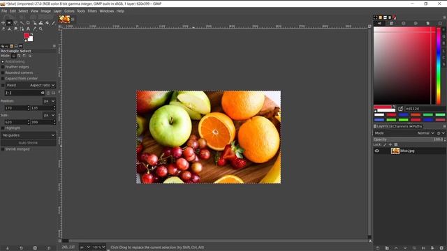 Gimp How To Deselect смотреть онлайн