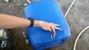 Врезка штуцера в пластиковую бочку/канистру своими руками