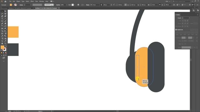 How to Design a Headphones in Illustrator Tutorial | How to Design a headset in adobe illustrator смотреть онлайн