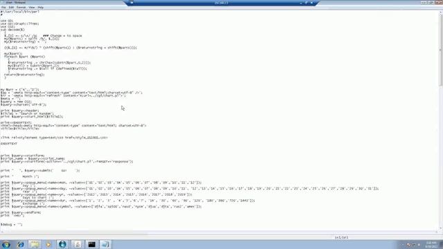 Perl OCR Market Charts v3 смотреть онлайн