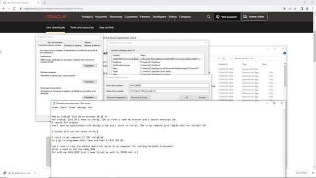 How to Install Java 20 on Windows 10 [ 2023 ] JAVA_HOME, JDK installation Complete Guide смотреть онлайн
