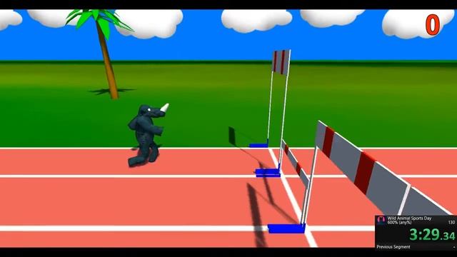 Wild Animal Sports Day 600% any% 6:07.81 PB смотреть онлайн