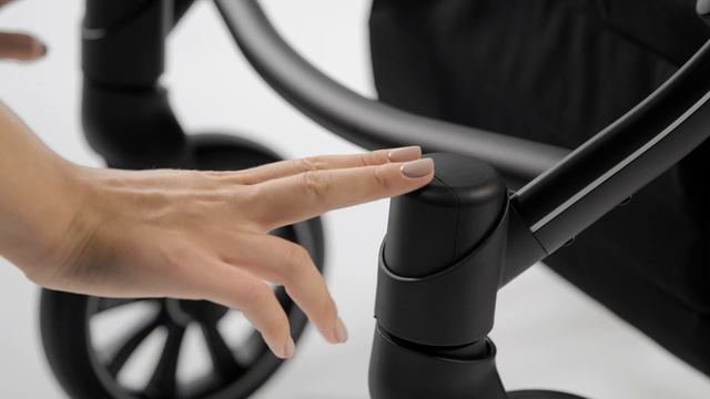 Коляска Anex m/type, как заблокировать передние колеса смотреть онлайн