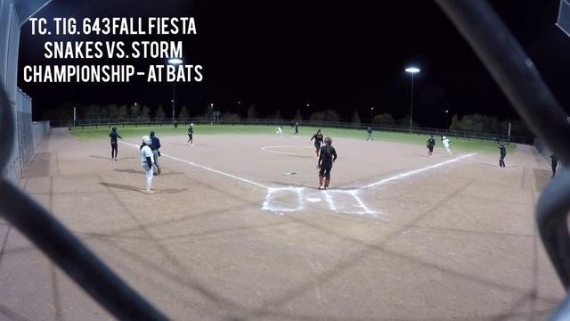 Snakes VS. Storm TIG Fall Fiesta Champions At Bats смотреть онлайн