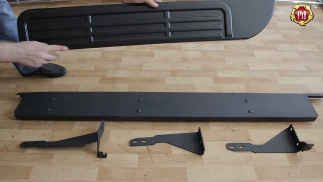 Пороги металлические (комплект – 2шт) на Mitsubishi L200 2014- (russ-artel.ru) смотреть онлайн