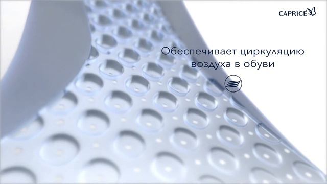 Caprice инновации в стельке для обуви OnAIR INSOLE