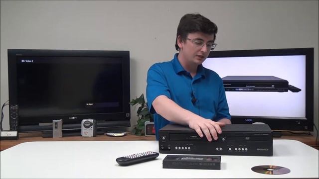 MAGNAVOX DVD VCR 2-IN-1 COMBO PLAYER DV220MW9 PRODUCT DEMO смотреть онлайн