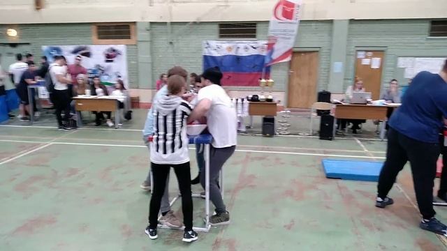 Первенство ВУЗов Москвы | Тясин 100кг+ смотреть онлайн