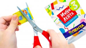 ЧТО ВНУТРИ миниатюр МИНИ ЛЕНТА 3 - РЕЖЕМ МИНИ ЛЕНТУ