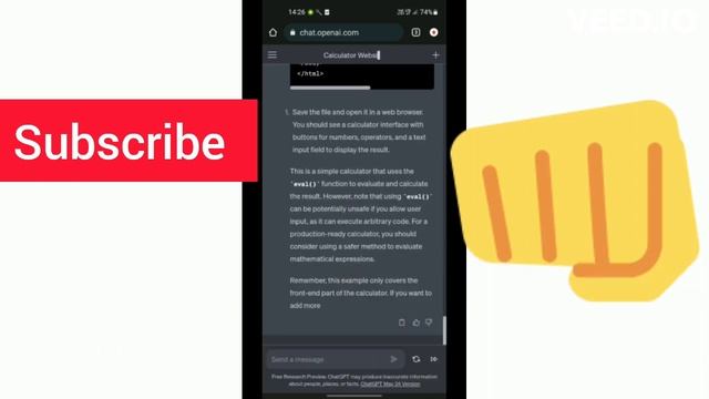 Build a Calculator App in 1 Minute using ChatGPT #openai #chatgpt смотреть онлайн