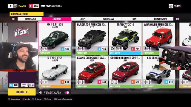 TODOS LOS COCHES DE LA TIENDA DE FORZA HORIZON 5! FH5 con Flowstreet смотреть онлайн