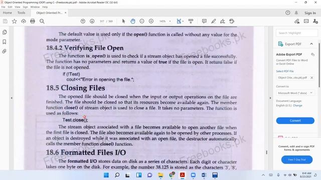 Object Serialization using Object Stream in OOP | OOP with C++ #OOP смотреть онлайн