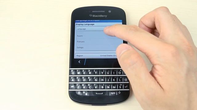 How to change the language on Blackberry Q10 смотреть онлайн