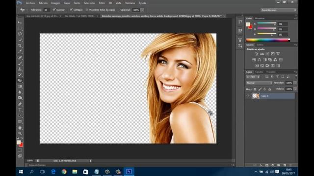 Cómo Quitar El Fondo A Cualquier imagen/foto Con Photoshop Cs6 |2017 смотреть онлайн