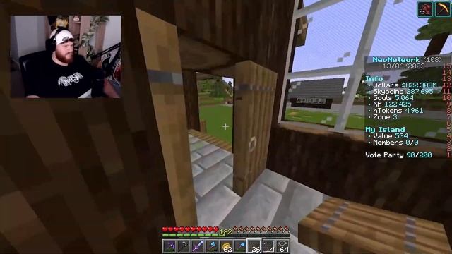 The End... | Minecraft S3 Skyblock Let's Play Episode 7 (Bedrock/Java Server IP) смотреть онлайн