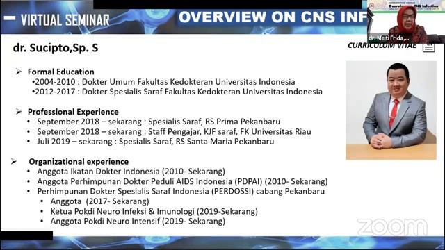 Neuroinfection Webinar : Overview on CNS Infection смотреть онлайн