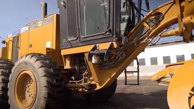 Обзор автогрейдера SEM919 | Чем хороша спецтехника SEM смотреть онлайн
