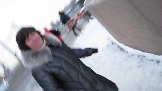 Прогулка с Олей зимой по городу 2009 г смотреть онлайн