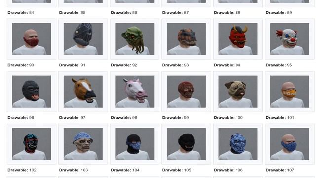 GTA 5 Clothing ID List For Modded Outfits смотреть онлайн