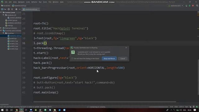 Python Bits P-1 | Hacking simulator in tamil | Interesting python scripts with full code смотреть онлайн
