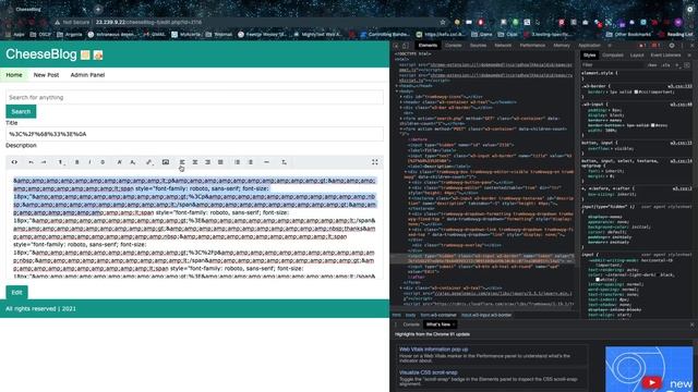 CSRF explained by one of my own challenges - cheeseblog-5 server does not check anything смотреть онлайн