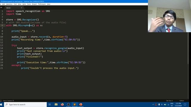 Converting Speech to Text Using Python fXwAKA7qhjQ смотреть онлайн