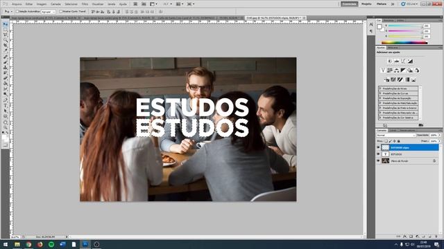 PHOTOSHOP PARA INICIANTES - Como deixar apenas o contorno do seu texto no Adobe Photoshop смотреть онлайн