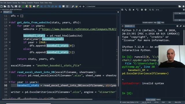Python Pandas and Spreadsheets #3 смотреть онлайн