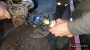 замена переднего ступичного подшипника своими руками. без пресса. гольф 3