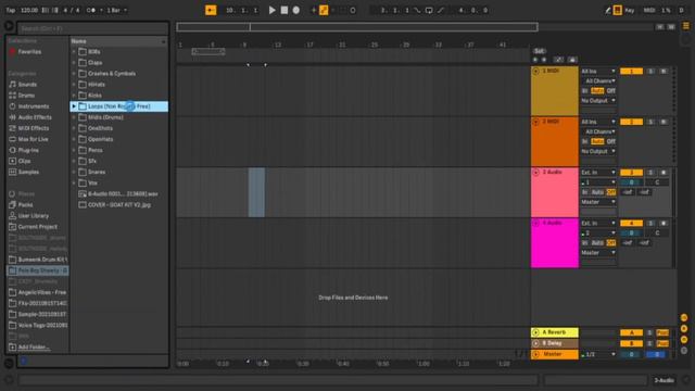 МОИ СЭМПЛ ПАКИ в Ableton Live 10!!! смотреть онлайн