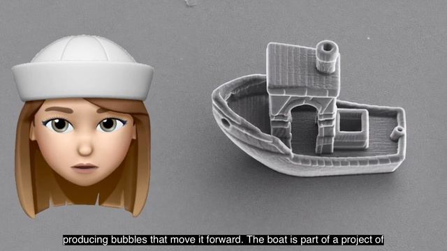 The smallest boat in the world printed in 3D measures 30µm смотреть онлайн