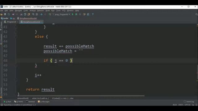 string remove substring in kotlin смотреть онлайн
