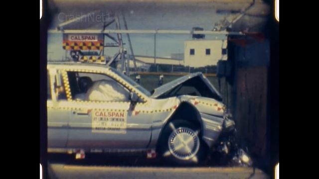 Lincoln Continental | 1989 | Frontal Crash Test| NHTSA | CrashNet1 смотреть онлайн