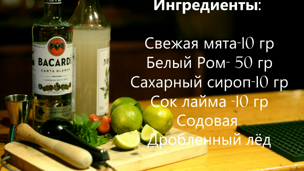 Bacardi Мохито
